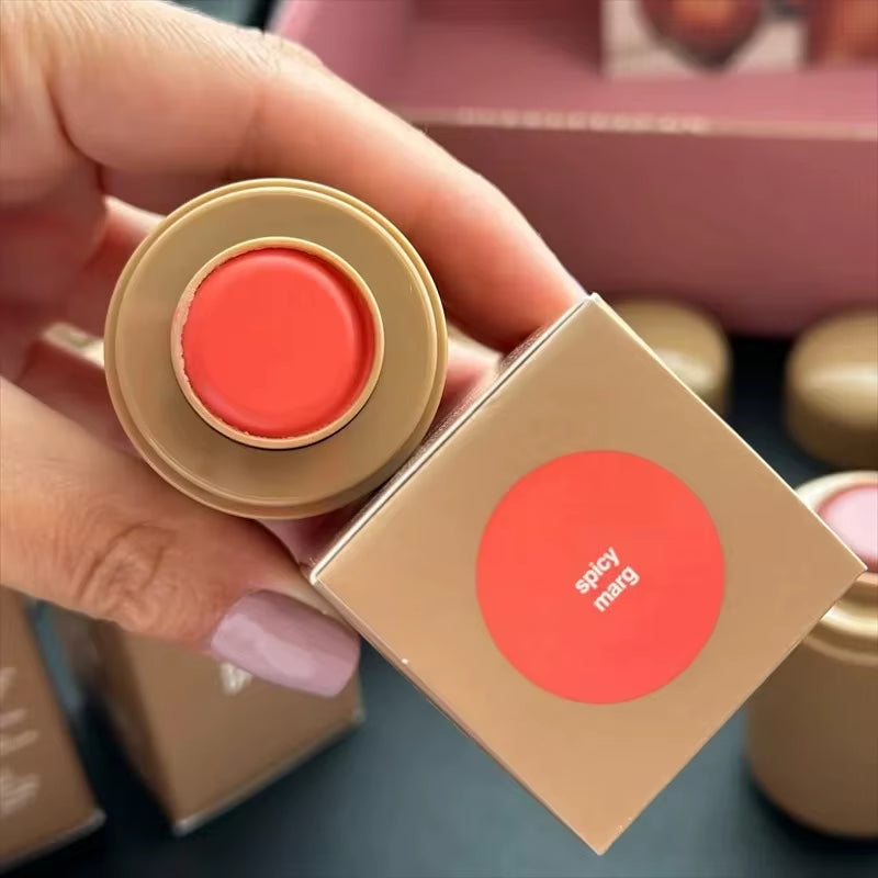 New Brand Case for Iphone 17 16 Blusher Rouge Powder Pocket Blush Lip Gloss Cheek Hydrating Stick Natural Cream Lipstick Makeup